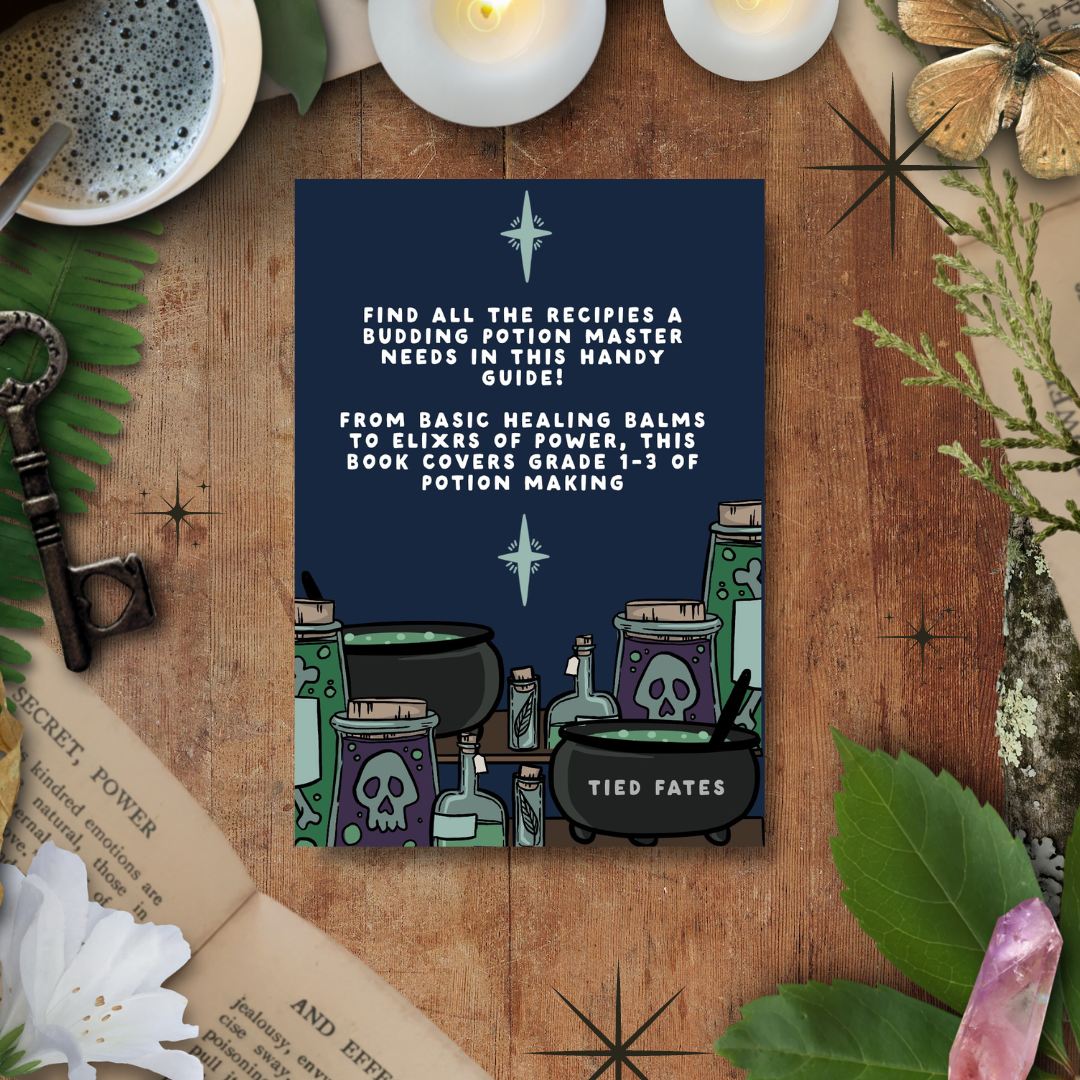 Guide to Potions, A5 Handmade Notebook