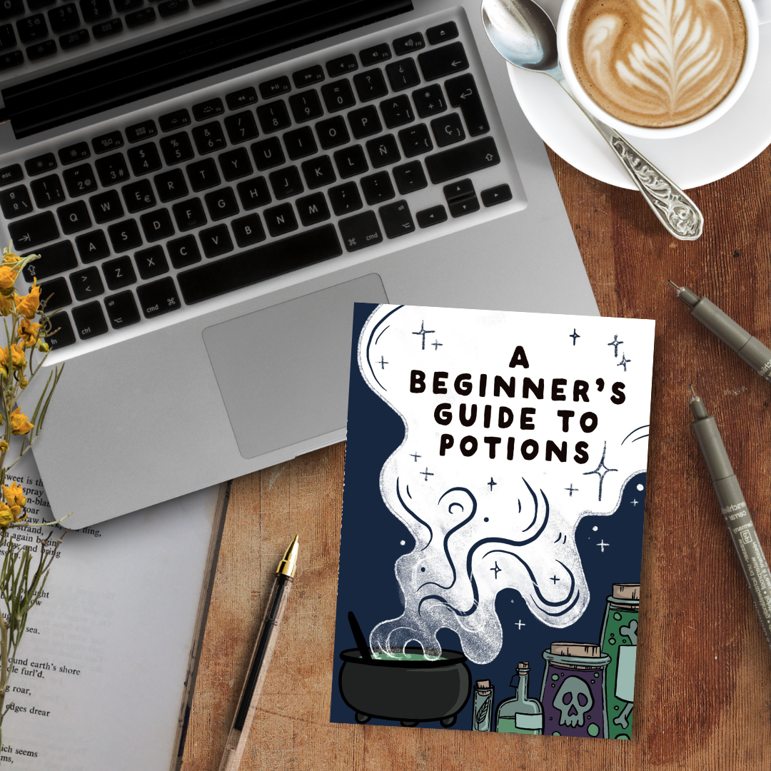 Guide to Potions, A5 Handmade Notebook