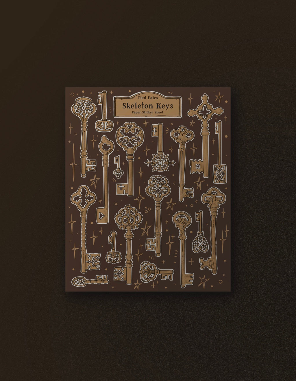Skeleton Keys - Sticker Sheet