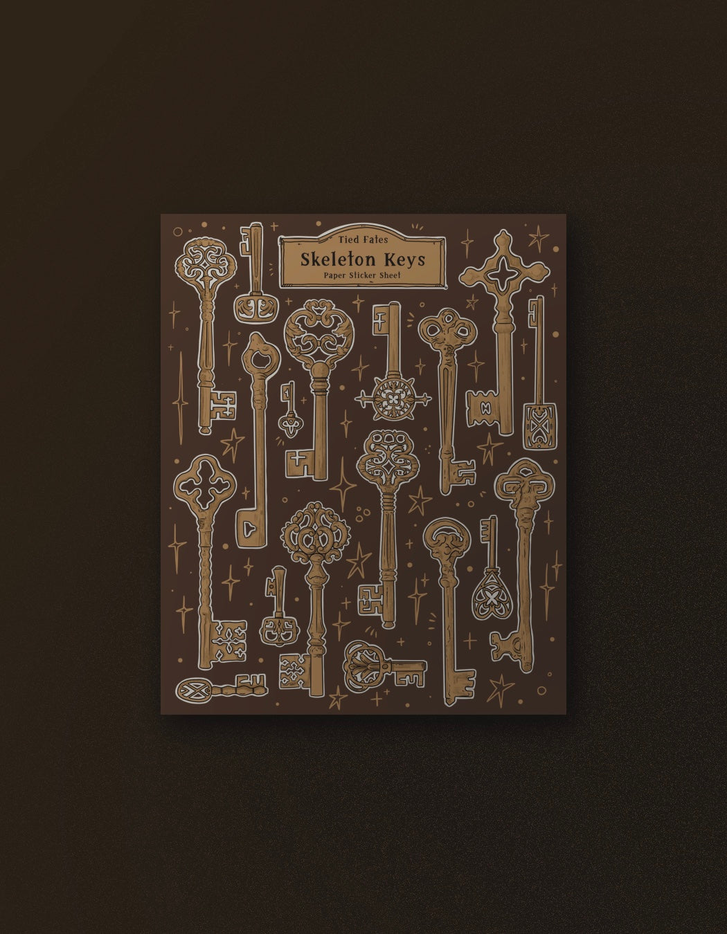 Skeleton Keys - Sticker Sheet