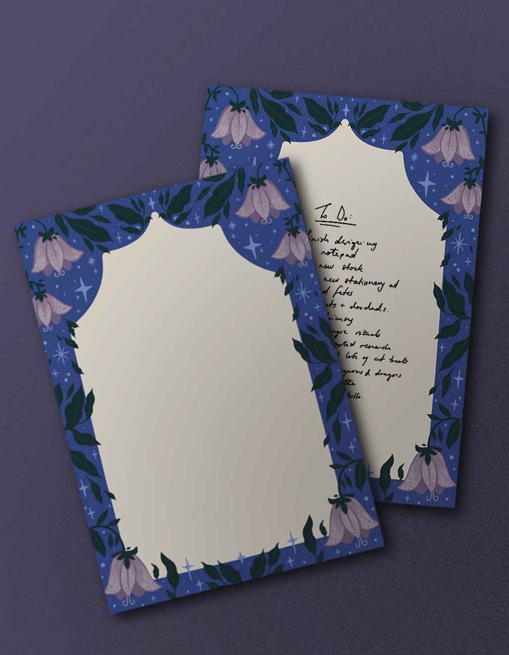 The Witch's Garden. - A5 Notepad