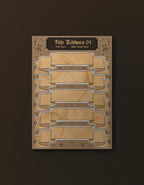 Ribbon Title 01, Sticker Sheet