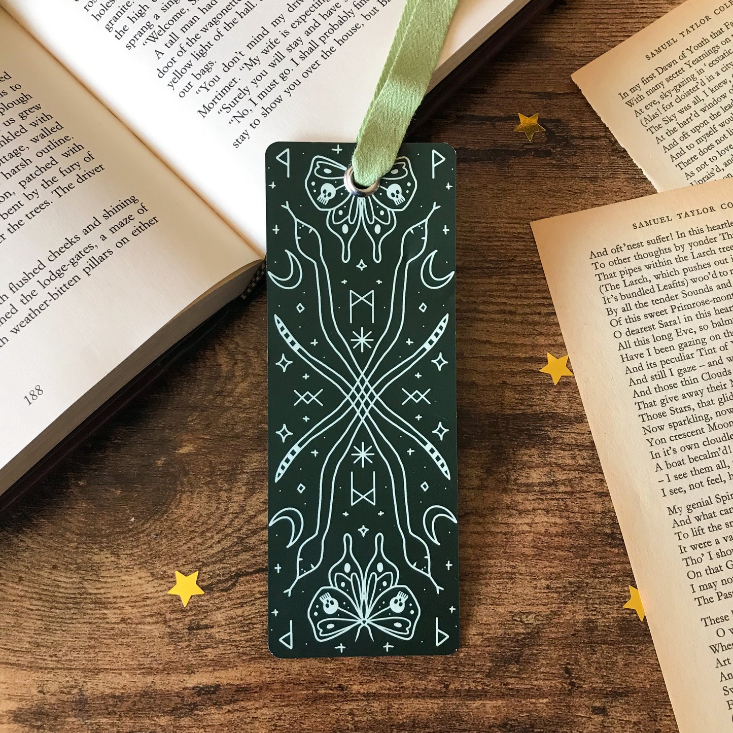 Snakes and Moths Bookmark