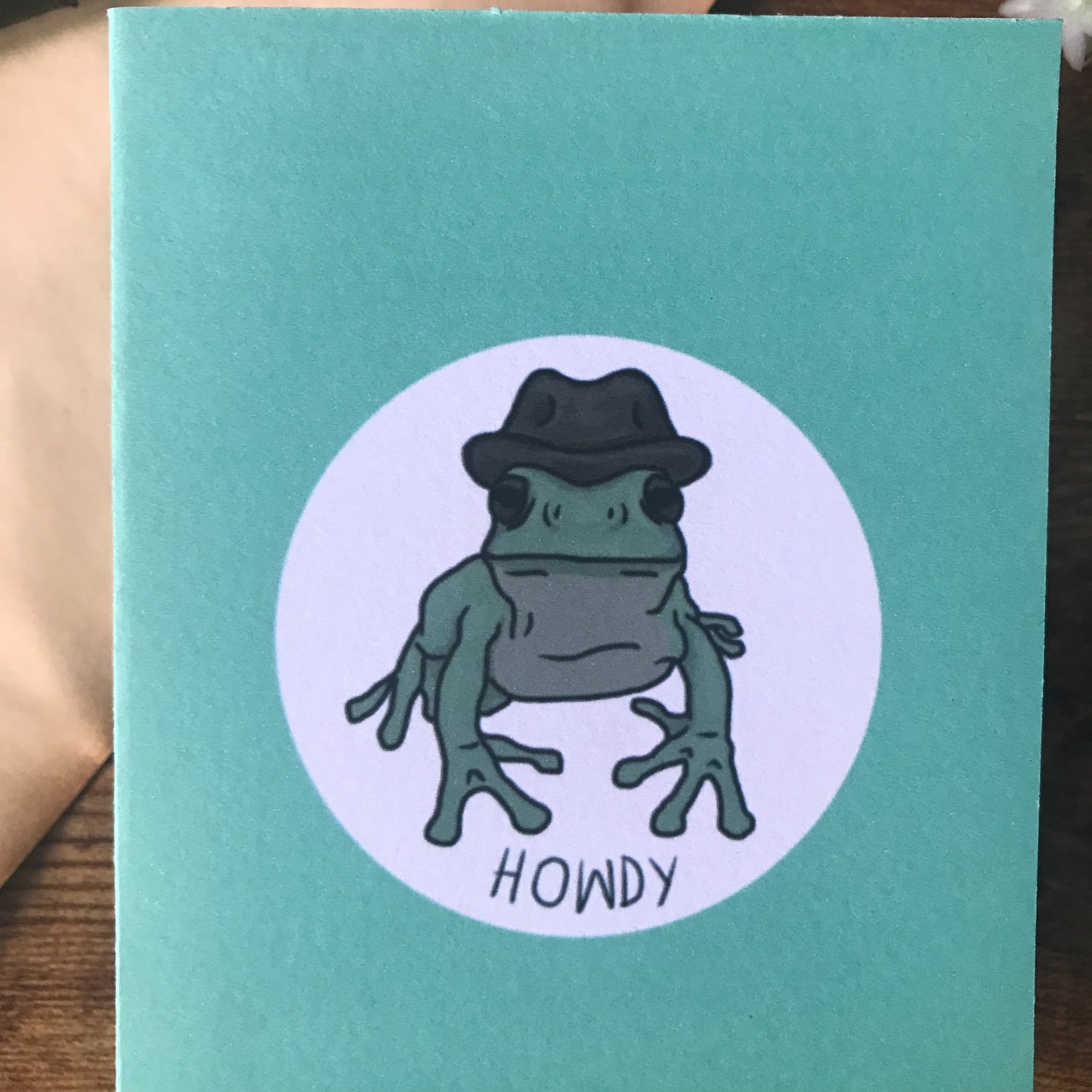 Howdy Frog, Pocket Journal