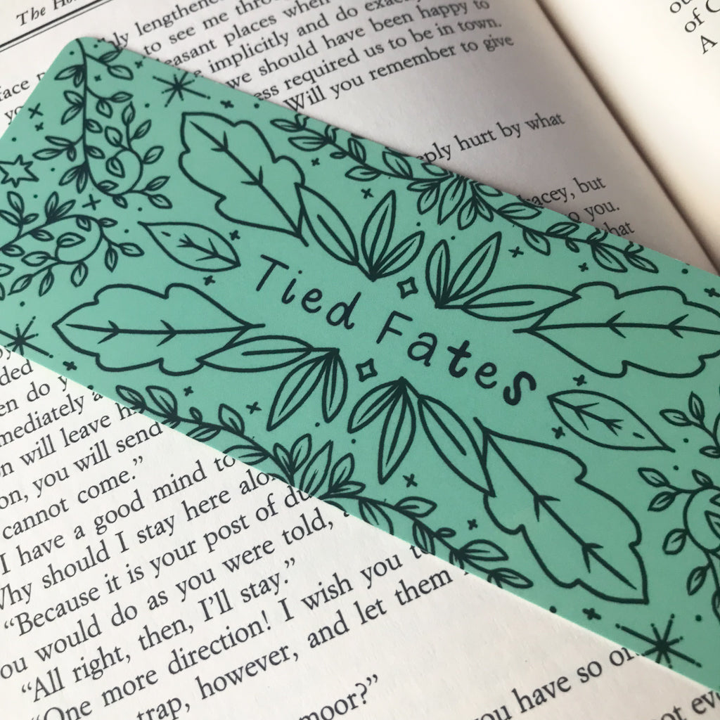 Green Leaves Bookmark