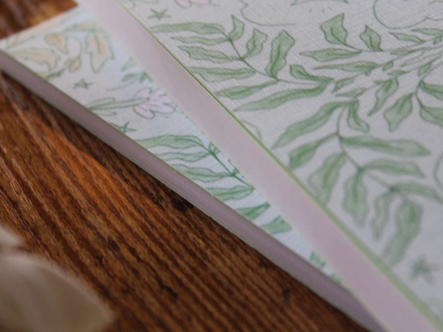 Green Lady, A5 Softcover Notebook