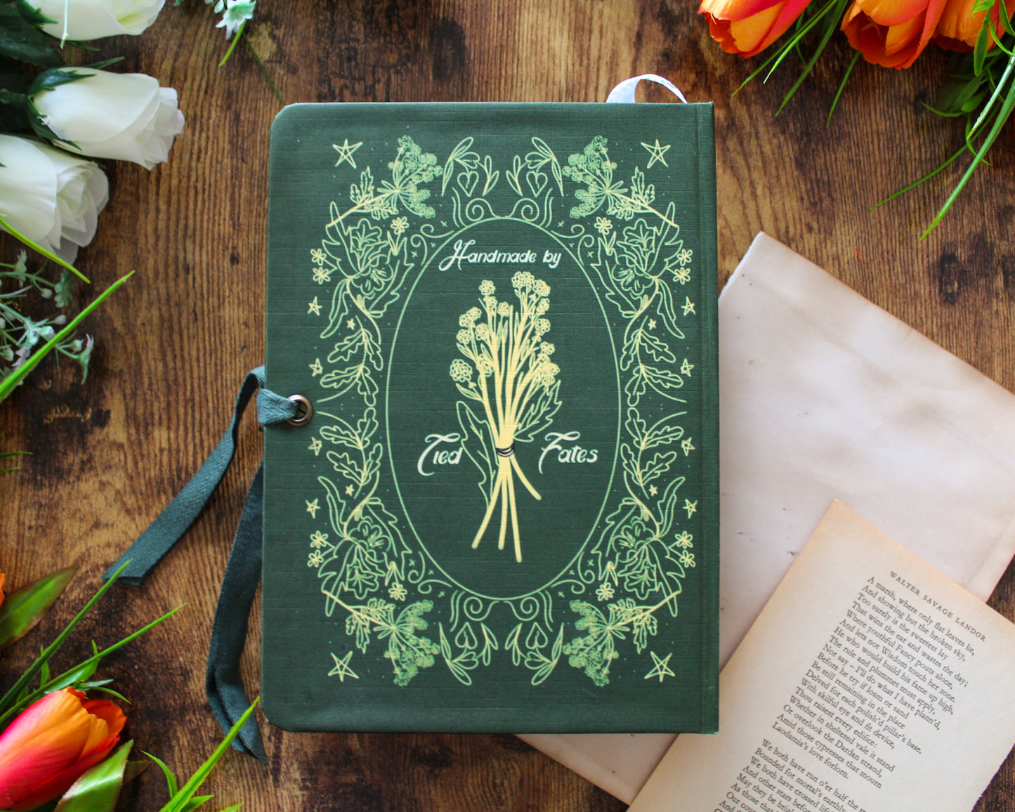 Secret History of Flowers, Hardback Notebook