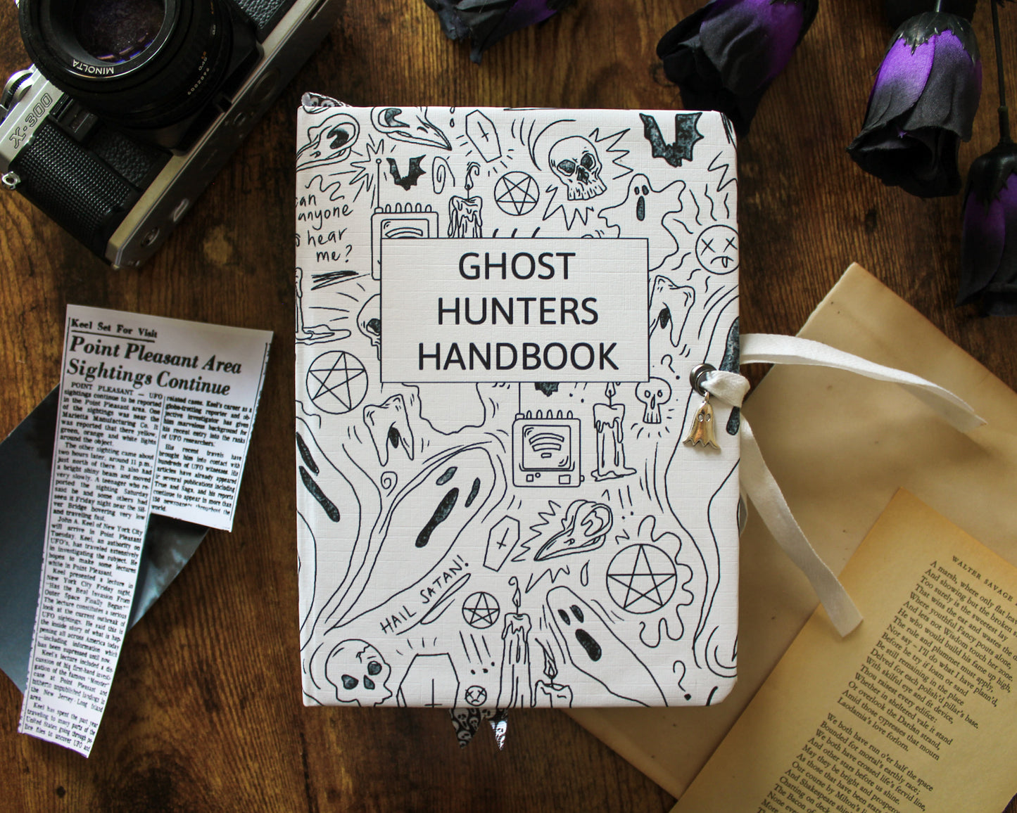 Ghost Hunter's Handbook, Hardback Notebook