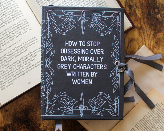 Dark, Morally Grey Characters, Hardback Notebook