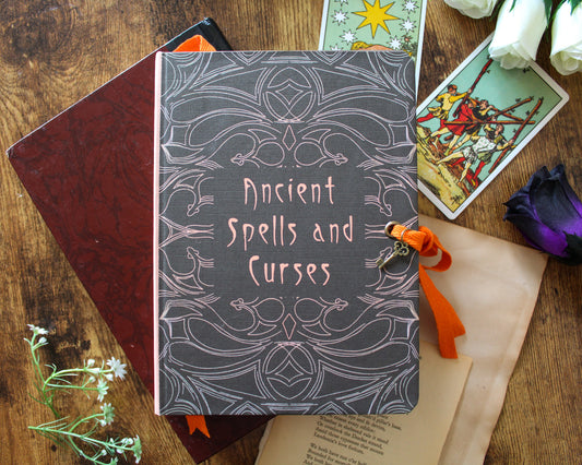 Ancient Spells and Curses, Hardback Notebook