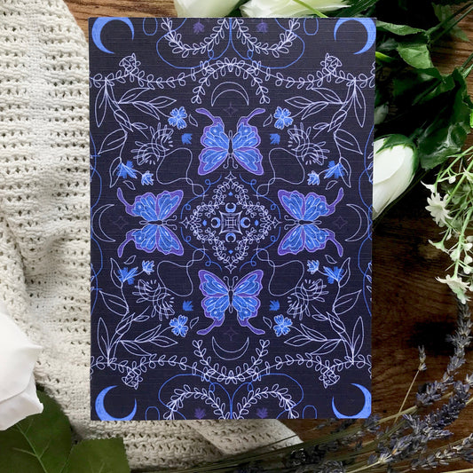 Witches Butterfly Notebook, A5 Softcover Notebook