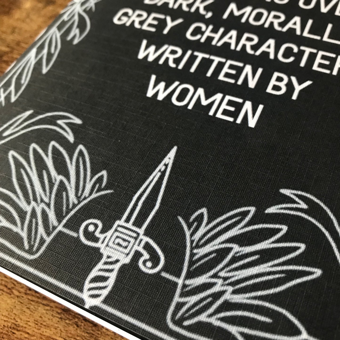 Dark, Morally Grey Characters, A5 Softcover Notebook